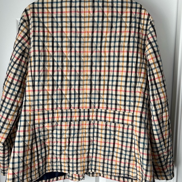 TALBOTS PLAID QUILTED JACKET - Picture 7 of 8
